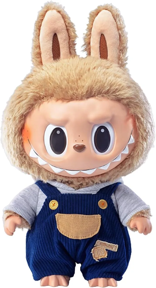 POP MART THE Monsters Time to Chill Vinyl Plush Doll Figurine, Big Labubu Doll, Collectible Figure Toy, for Modern Home Decorations