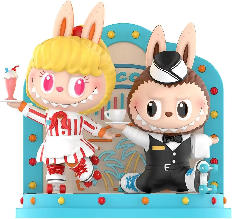 POP MART THE Monsters Cafeteria Figurine, Action Figures, Collectible Holiday Birthday Gift for Adults