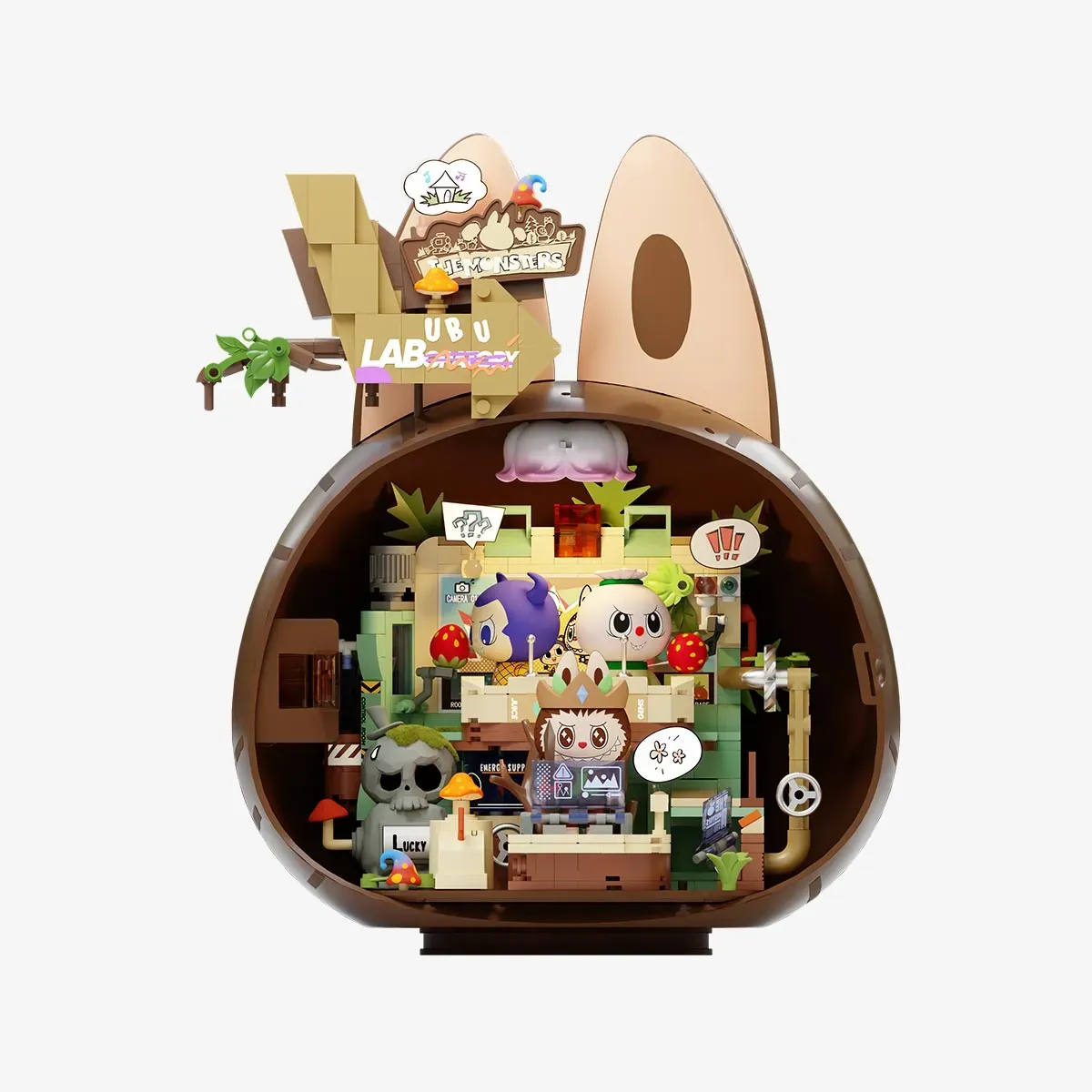 POP MART Building Blocks — Forest Secret Base and Chasing Mermaids Sets