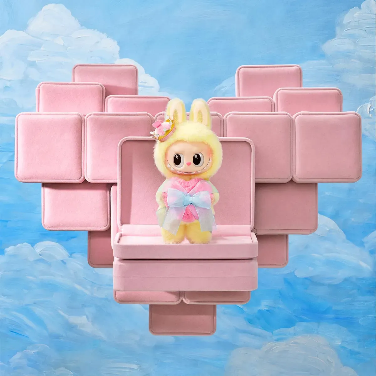 POP MART Labubu Keychain and Pendant Collection — Hanging Card Dolls and Charms