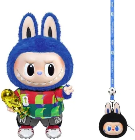 POP MART THE Monsters × FIFA Series — Catch the Win LABUBU Doll + Lanyard Set