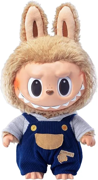 POP MART THE Monsters Time to Chill Vinyl Plush Doll Figurine, Big Labubu Doll, Collectible Figure Toy, for Modern Home Decorations