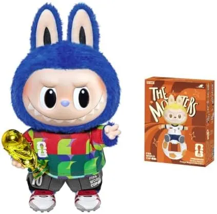POP MART THE Monsters × FIFA Series — Catch the Win LABUBU Vinyl Plush Figure (Doll Only) - Image 4
