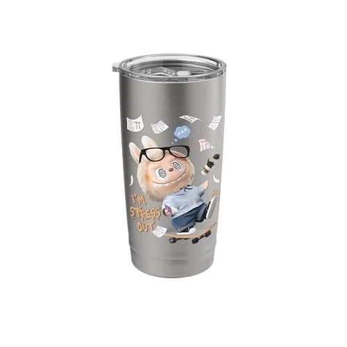 Labubu Lover Cute Labubu The Monsters Funny Christmas Women Stainless Steel Insulated Tumbler