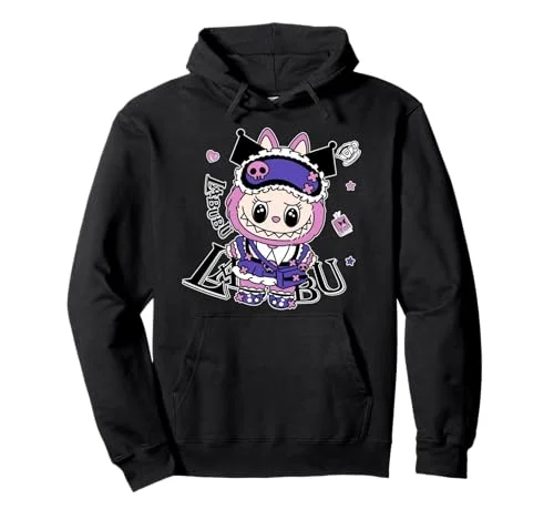 Funny Labubu Lover Cute Labubu The Monsters Women Pullover Hoodie