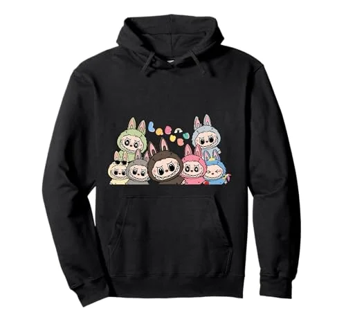Labubu Lover Sudadera con capucha Labubu The Monsters para hombre y mujer