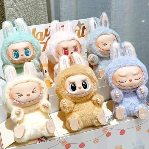 GAGABEN Labubu Plush Keychain - Adorable Collectible