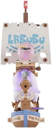 POP MART THE Monsters Chasing Mermaids Series Blocks-The Tiny Seahorse, Labubu Building Toy Set, Interactive Building Toy for Kids, Boys and Girls - Image 3