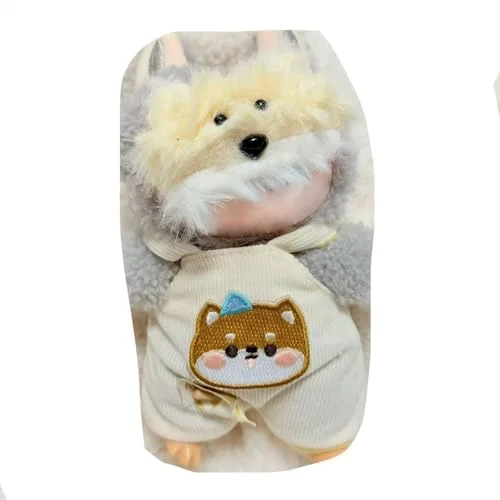 6.7 Inches Cute Set Doll Clothes for Labubu doll, Plush Doll Clothes, Kawaii Doll Accessories Toys Gifts clothes for doll (3)