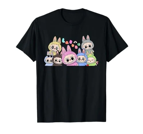 Cute Labubu Monsters Lover Shirt for Men Women Kids Gift T-Shirt