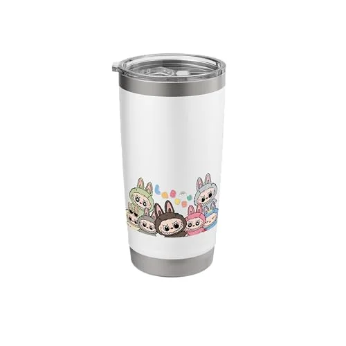 Labubu Lover Cute Labubu The Monsters Men Women Stainless Steel Insulated Tumbler