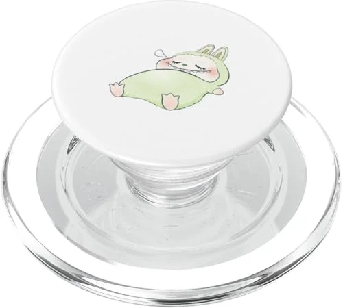 Labubu Sleep Lover Cute Labubu The Monsters Christmas Women PopSockets PopGrip for MagSafe