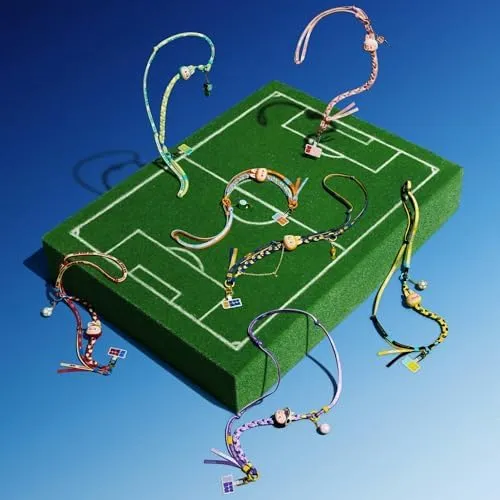 POP MART THE MONSTERS × FIFA SERIES-Long Lanyard Blind Box, LABUBU FIFA World Cup 2026 Merchandise, Phone Charms, Cute Lanyard for Soccer Field, Single Box - Image 8