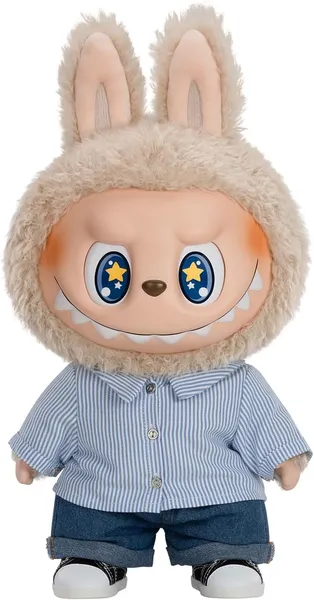 POP MART THE Monsters - FLIP with ME Vinyl Plush LABUBU Doll Figure, 15.75 inches Height, Stuffed Toys for Modern Home Decor, Collectible Toy Set for Desk Accessories, 1PC