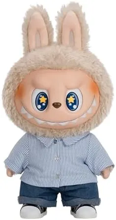 POP MART THE Monsters - FLIP with ME Vinyl Plush LABUBU Doll Figure, 15.75 inches Height, Stuffed Toys for Modern Home Decor, Collectible Toy Set for Desk Accessories, 1PC - Image 2