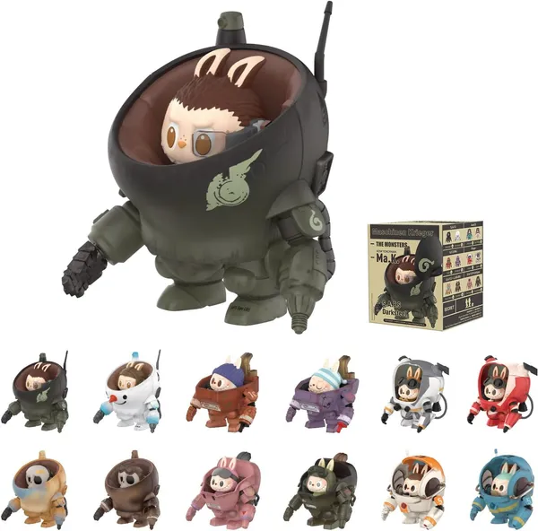 POP MART THE Monsters × One Piece Series Figures Blind Box Figures, Random Design Action Figures Collectible Toys, Holiday Birthday Gifts for Girls and Boys, Anime Fans, Single Box - Image 15