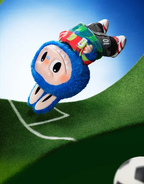 POP MART THE Monsters × FIFA Series — Catch the Win LABUBU Vinyl Plush Figure (Doll Only) - Image 8