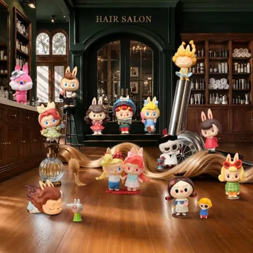 POP MART THE Monsters Hair Salon Series Blind Box Figures, Single Box | Labubu Doll, Collectible Toys, Home Decorations, Holiday Birthday Gifts for Kids Adults - Image 7