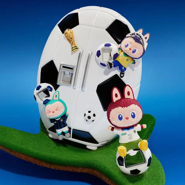 POP MART THE MONSTERS × FIFA SERIES - Bottle Opener Fridge Magnet Blind Box, Cute LABUBU Home Decor, FIFA World Cup 2026 Merchandise, Gift for Housewarming Party Soccer Fans, Single Box - Image 13