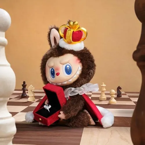 POP MART THE Monsters Let's Checkmate Series Vinyl Plush LABUBU Doll, Toys for Proposal Gift, Modern Home Decor, Collectible Toy Gift for Girlfriend, Fiance - Image 4