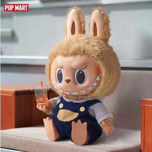 POP MART THE Monsters Time to Chill Vinyl Plush Doll Figurine, Big Labubu Doll, Collectible Figure Toy, for Modern Home Decorations - Image 4