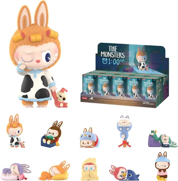 POP MART THE Monsters × One Piece Series Figures Blind Box Figures, Random Design Action Figures Collectible Toys, Holiday Birthday Gifts for Girls and Boys, Anime Fans, Single Box - Image 12