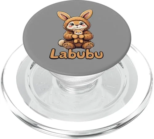Labubu Adorable Bunny Companion Labubu PopSockets PopGrip for MagSafe