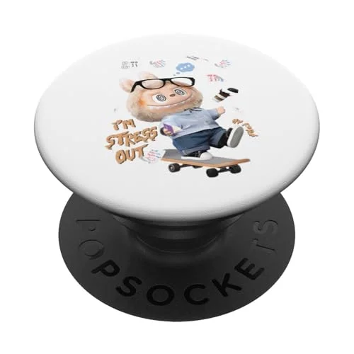 Labubu Lover かわいい Labubu The Monsters おもしろい クリスマス 女性 PopSockets 接着式ポップグリップ