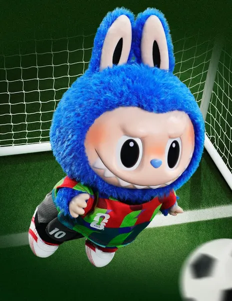 POP MART THE Monsters × FIFA Series — Catch the Win LABUBU Vinyl Plush Figure (Doll Only) - Image 5