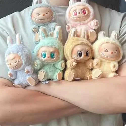 GAGABEN Labubu Plush Keychain - Adorable Collectible