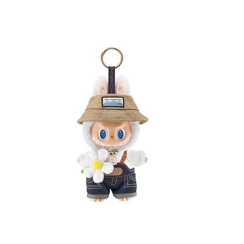TwelveCheng Labubu Keychain – Spring Wild & Angel Edition – Adorable Plush Pendant for Bags, Keys & Backpacks –Cute Home Decor Gift (Spring Wild Edition)