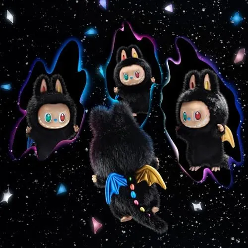 POP MART THE Monsters 10th Anniversary Series-ZIMOMO Vinyl Plush Doll, Big LABUBU Doll, Collectible Decoration Holiday Birthday Gift for Kids Adults - Image 5