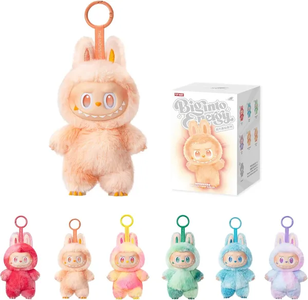 POP MART THE Monsters LABUBU Big into Energy Vinyl Plush Pendant Blind Box