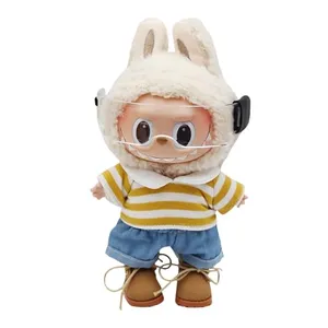 LED Glasses for Labubu Doll, Lububu Dolls Light Up Glasses Accessories