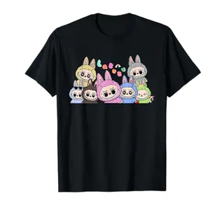 Cute Labubu Monsters Lover Shirt for Men Women Kids Gift T-Shirt