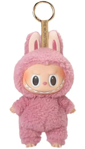 Rcpvpls Labubu Plush Keychain - Adorable Collectible Pendant for Bags Keys Modern Home Decoration Stress-Relieving Accessory (6, One Size)
