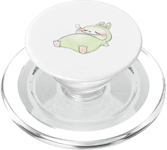Labubu Sleep Lover Cute Labubu The Monsters Christmas Women PopSockets PopGrip for MagSafe