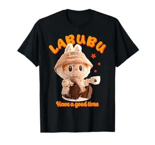 Cute Labubu Classic Pose Funny T-Shirt