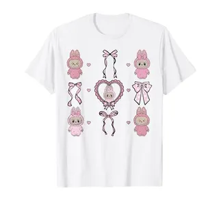 Funny Labubu Cute Labubu The Monsters Meme Coquette T-Shirt