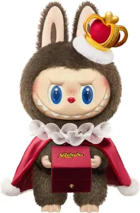 POP MART THE Monsters Let's Checkmate Series Vinyl Plush LABUBU Doll, Toys for Proposal Gift, Modern Home Decor, Collectible Toy Gift for Girlfriend, Fiance